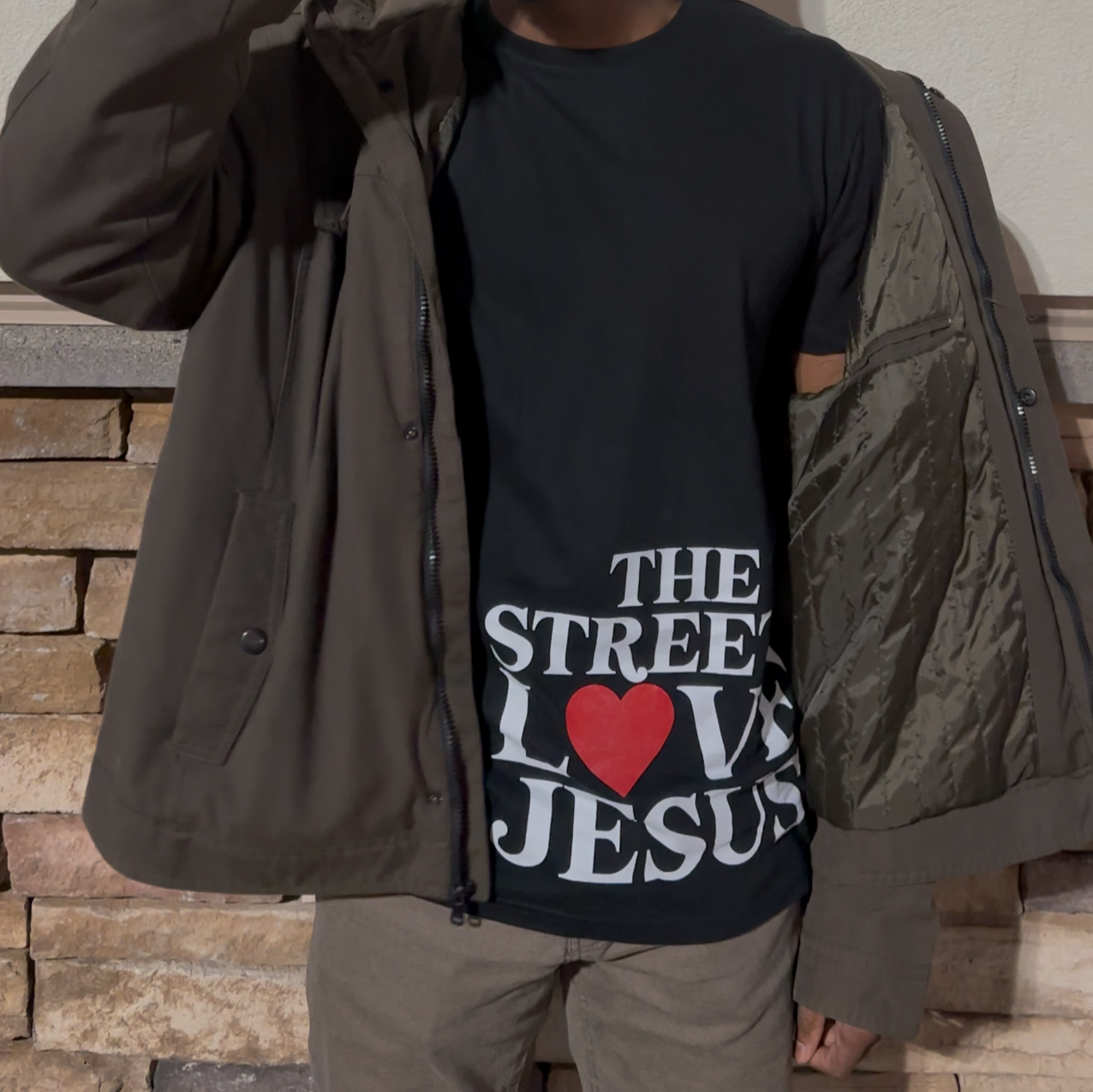 The Streets Love Jesus  Lightweight Tee