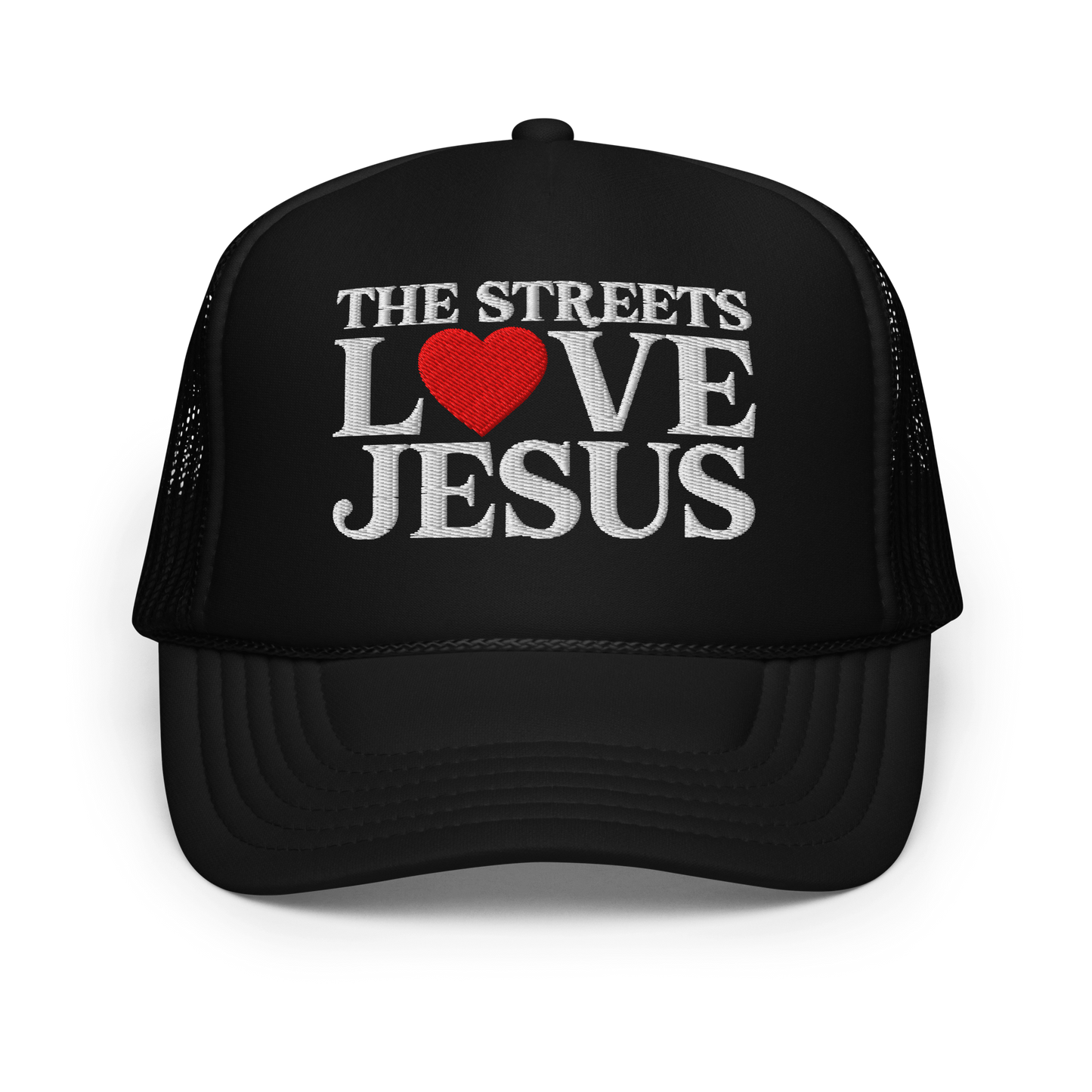 The Streets Love Jesus Trucker Hat